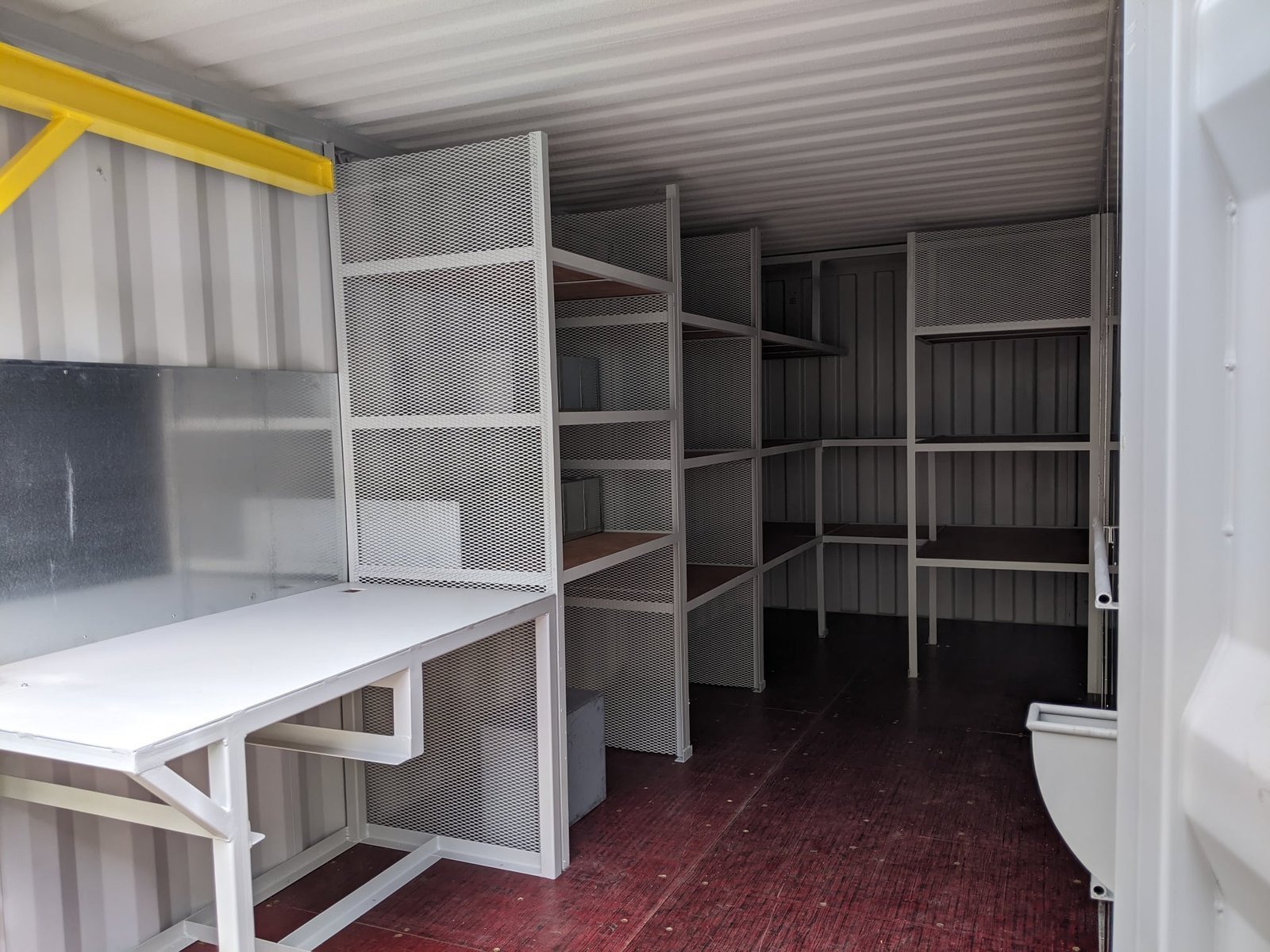 20Ft Workshop Containers With Shelves – Built for Durability and Performance - Image 3