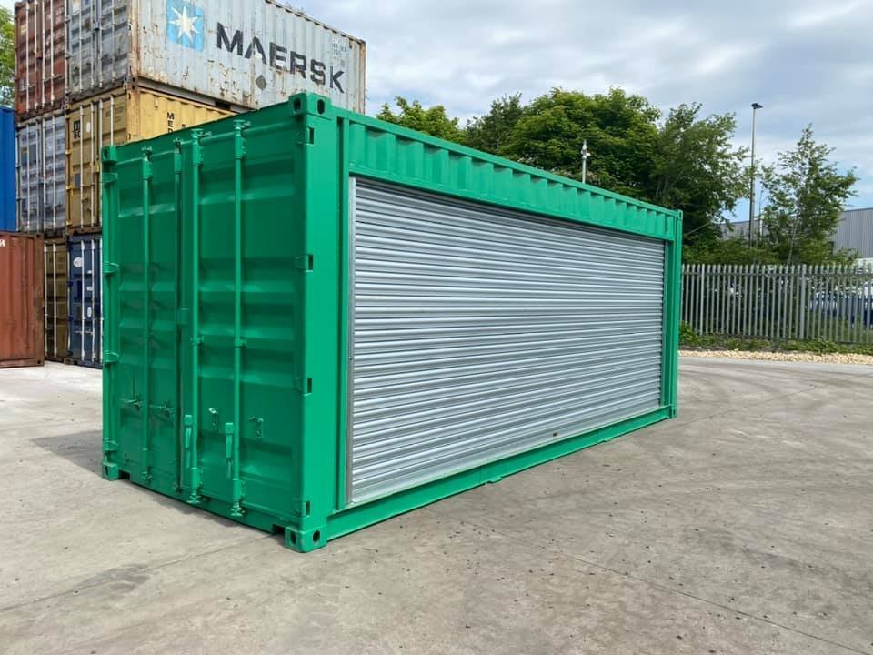 20ft Roller Shutter Conversion Container