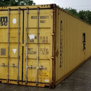 40 Ft Hc Shipping Containers High Cube Wind And Watertight Ipswich