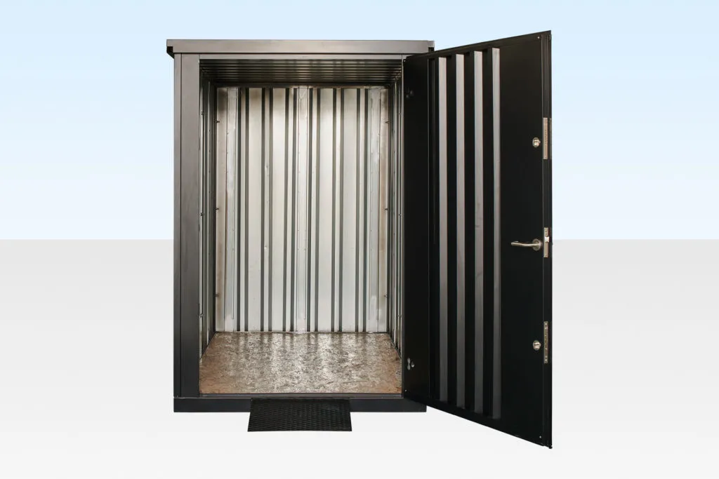 Flat Pack Metal Garden Store - Image 3