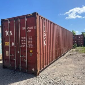 40 High Cube Shipping Container – Solid & Spacious!