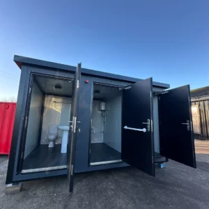 Triple Toilet Unit (Can be customized)