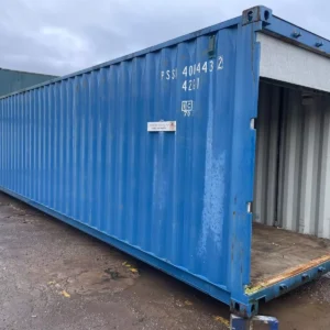 40/8 Shipping Container with Rollup and electrics and lights