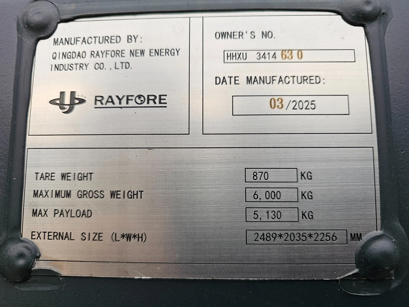 8' Shipping Container Site Safe Lock Up Box Toolbox 8ft Workshop Shed Office - Image 21