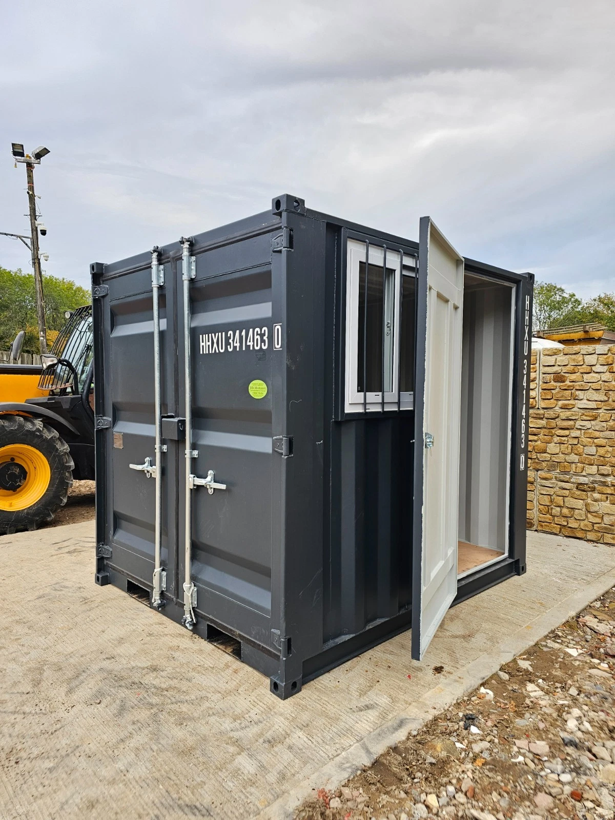 8' Shipping Container Site Safe Lock Up Box Toolbox 8ft Workshop Shed Office - Image 2