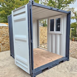 8' Shipping Container Site Safe Lock Up Box Toolbox 8ft Workshop Shed Office