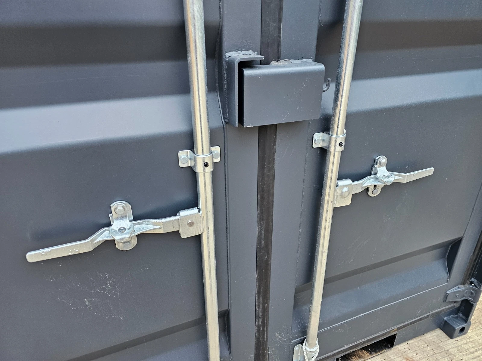 8' Shipping Container Site Safe Lock Up Box Toolbox 8ft Workshop Shed Office - Image 6