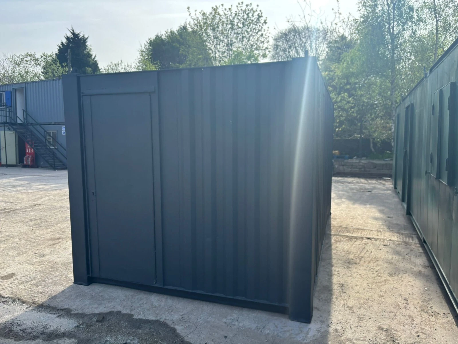 20ft Anti Vandal Office canteen with partition any colour - Image 4