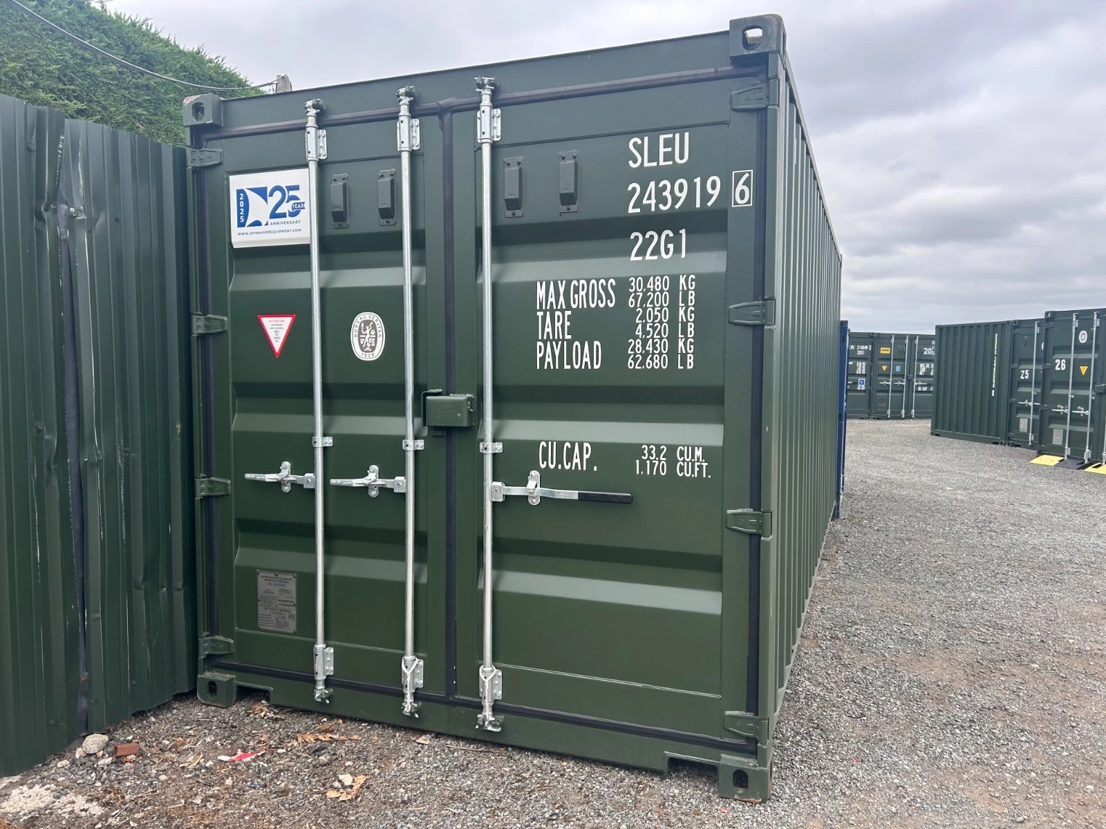 20ft x 8ft Shipping Containers For Sale Nationwide Delivery - Image 7