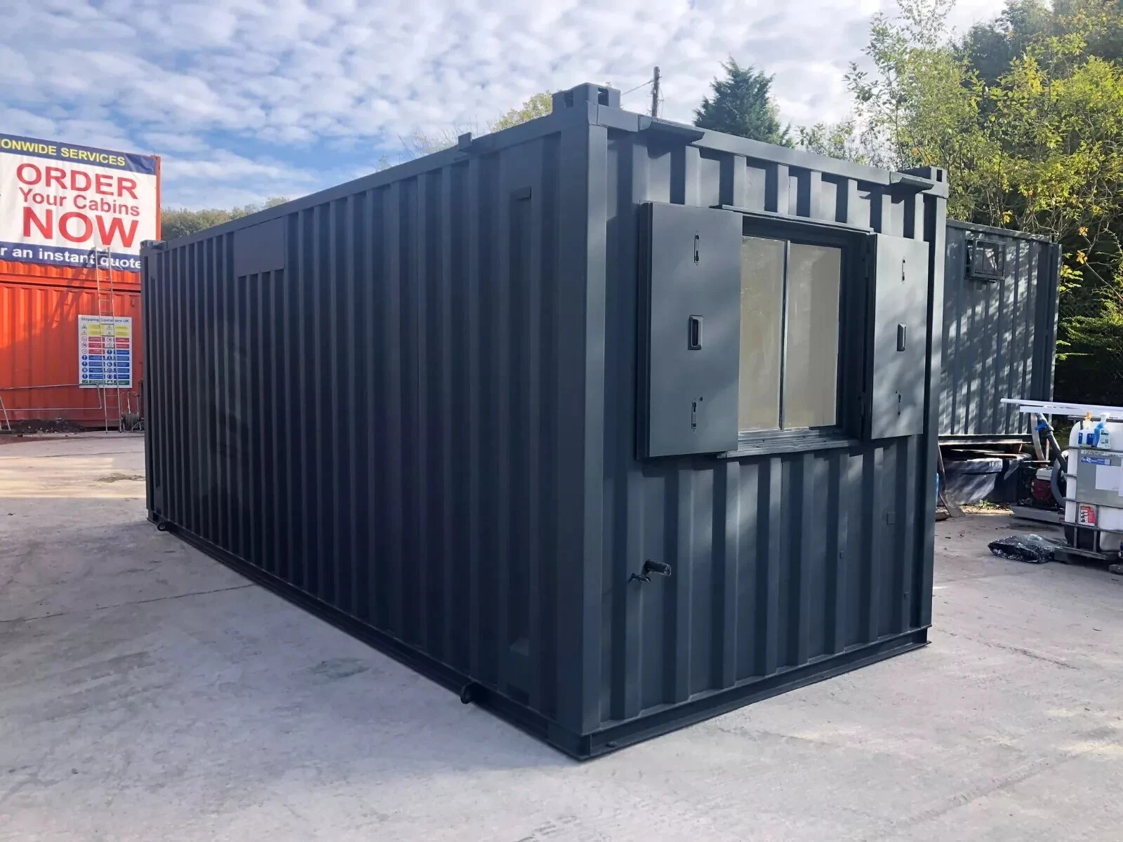 20FT X 8FT Office/Canteen/Toilet Anti Vandal/ Shipping Container - Image 5
