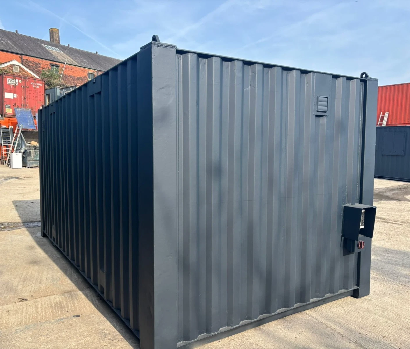 20ft Anti Vandal Office canteen with partition any colour - Image 3