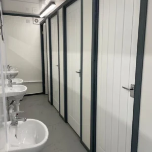20ft x 8ft Shipping Container Toilet Block - Reading