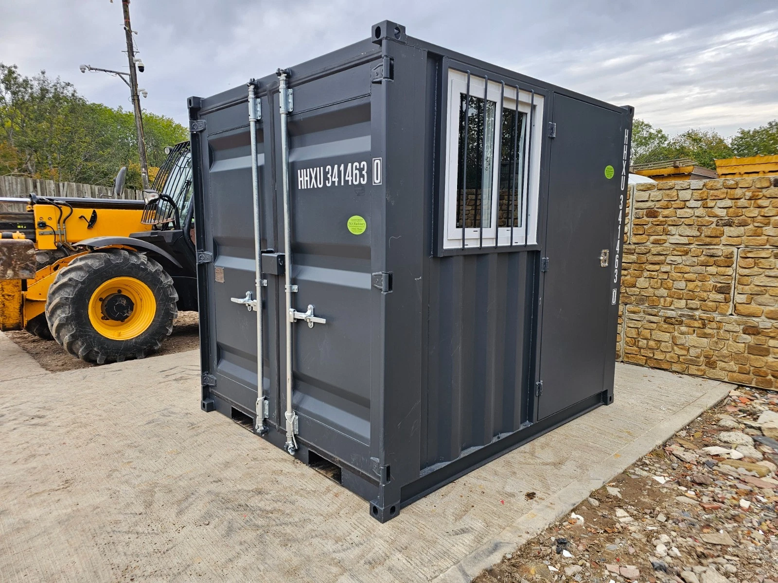 8' Shipping Container Site Safe Lock Up Box Toolbox 8ft Workshop Shed Office - Image 20