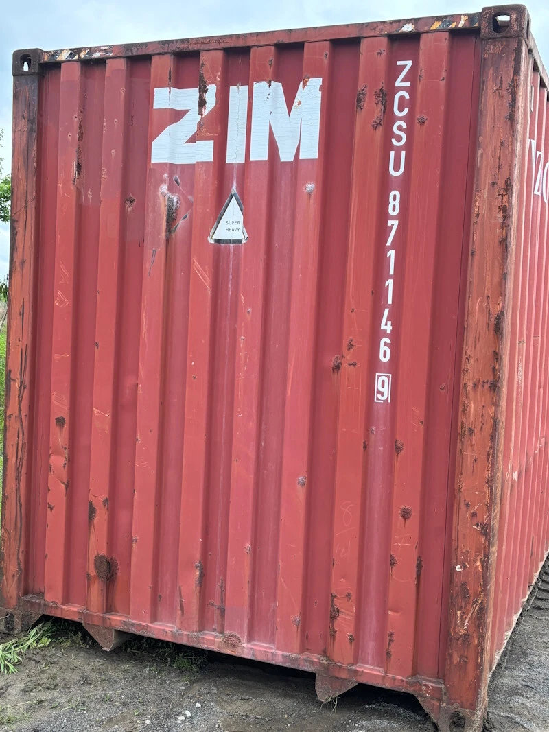 45ft Steel Shipping Containers Red - Image 5