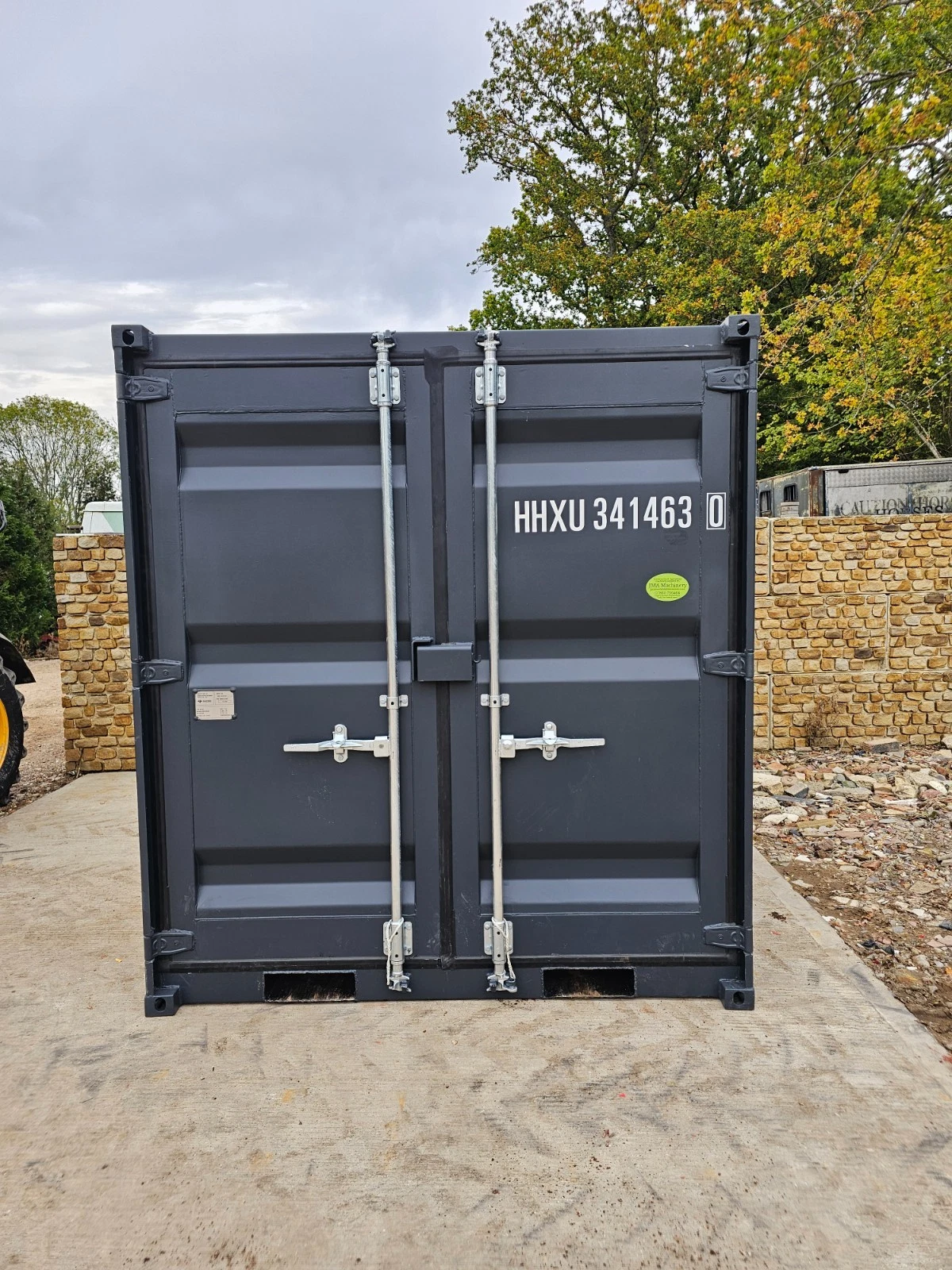 8' Shipping Container Site Safe Lock Up Box Toolbox 8ft Workshop Shed Office - Image 19