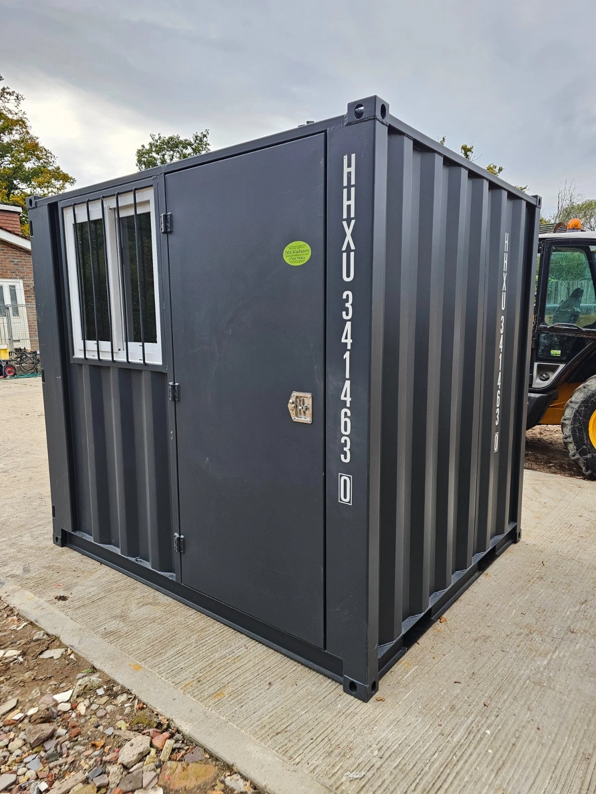 8' Shipping Container Site Safe Lock Up Box Toolbox 8ft Workshop Shed Office - Image 17