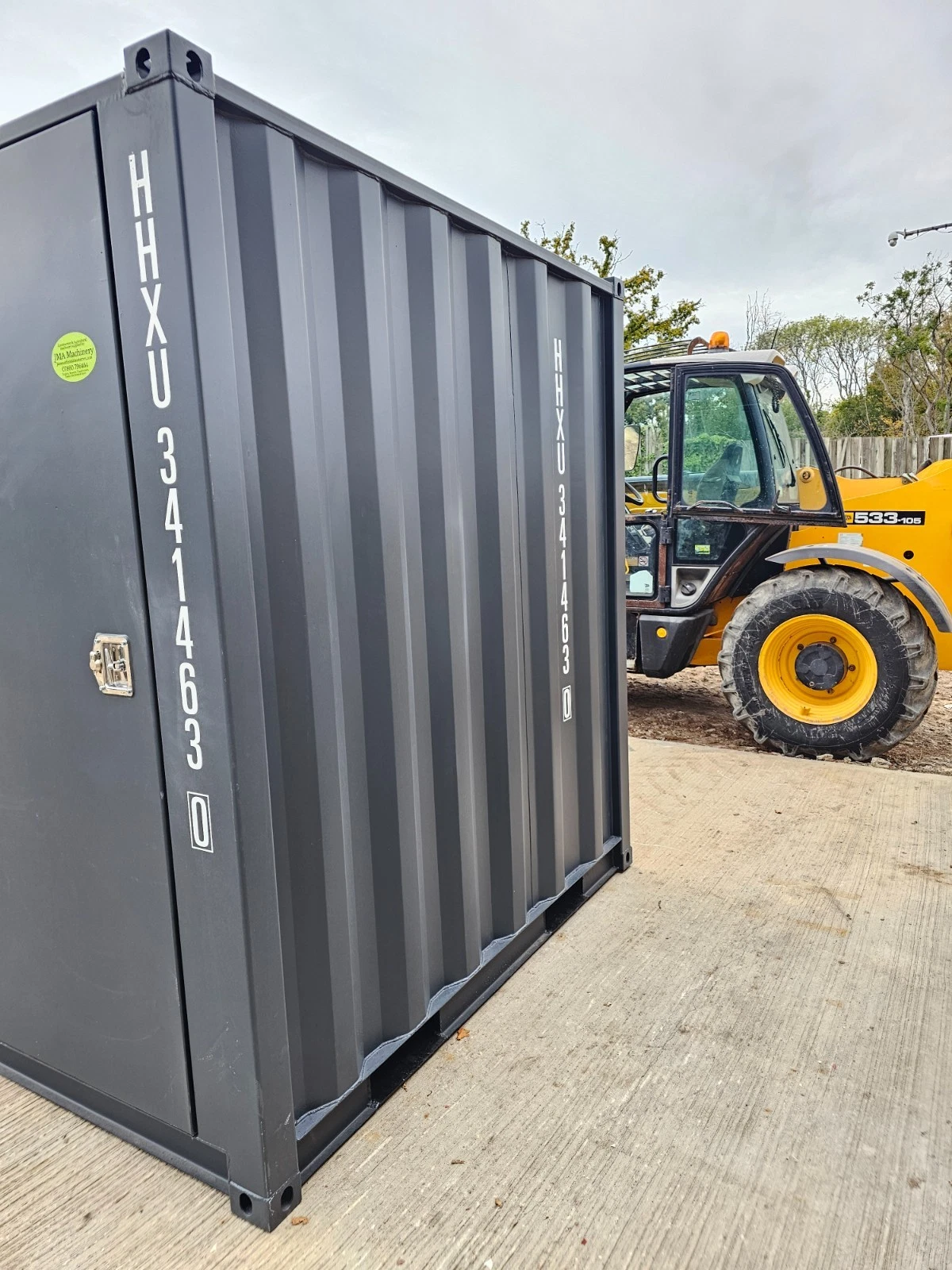 8' Shipping Container Site Safe Lock Up Box Toolbox 8ft Workshop Shed Office - Image 16