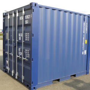 10Ft X 8Ft Shipping Container (One trip) - Blue