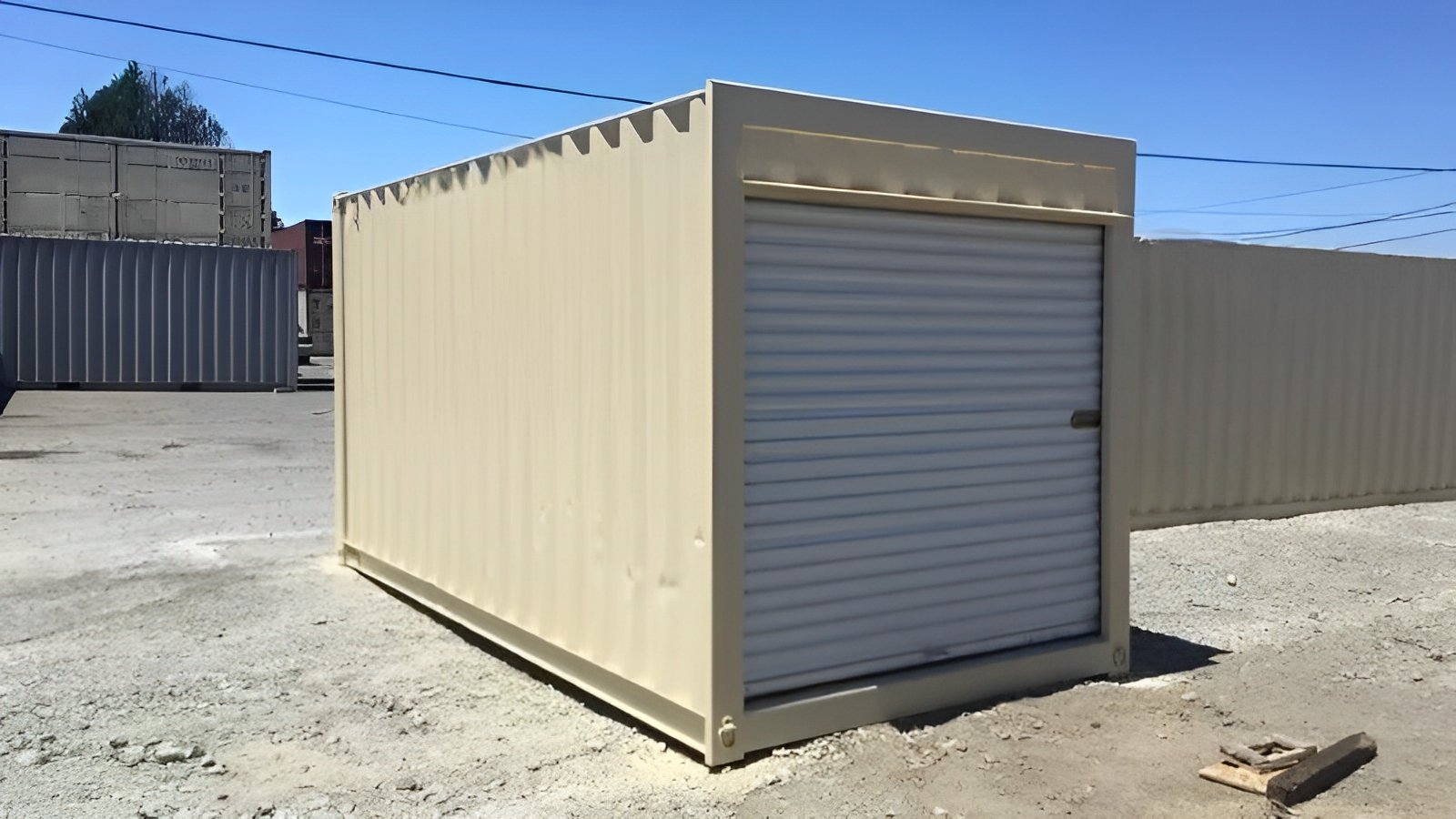 16Ft Storage Container With Roll-Up Door - Image 4