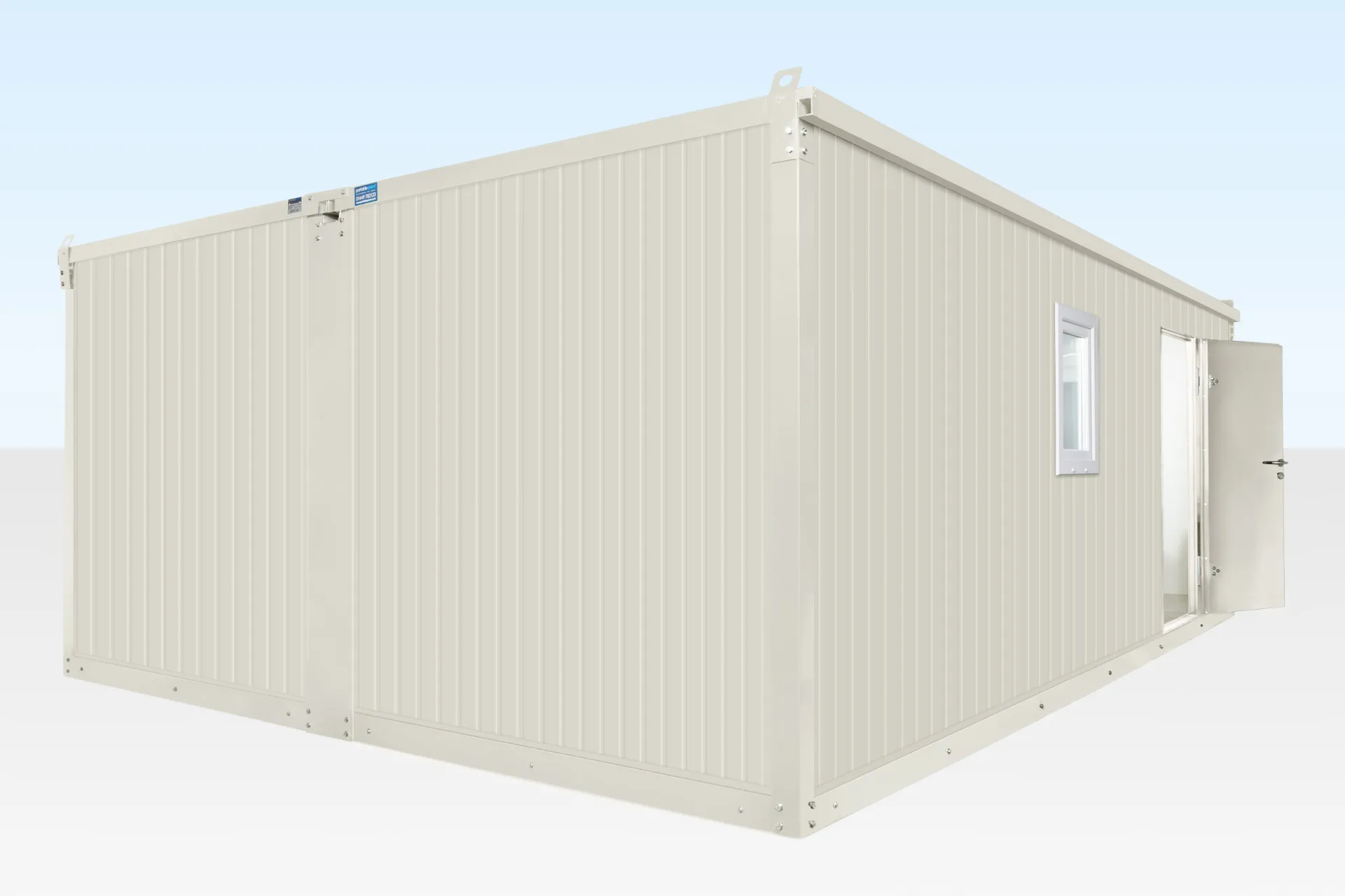 6.5M X 4.6M Side Linked Flat Pack Container Office - Image 2